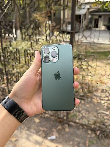 lg g3: IPhone 13 Pro, Б/у, 128 ГБ, Зеленый, 76 % — 1