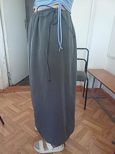 штаны широкие: Брюки Широкие, Осень-весна, Made in KG, Новый, Все размеры — 4