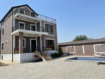 yeni yasamalda kiraye evleri: Novxanı, 200 kv. m, 5 otaqlı, Hovuzlu, Kombi, Qaz, İşıq