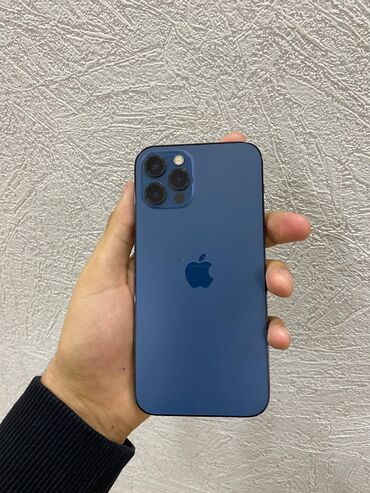 Apple iPhone: IPhone 12 Pro, 128 GB, Blue Titanium, Face ID