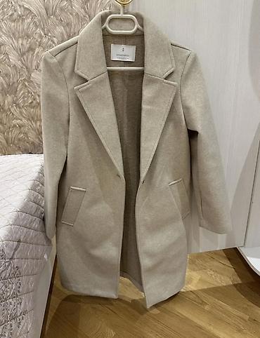 hicab geyimi: Palto, Stradivarius, XS, rəng - Bej — 3