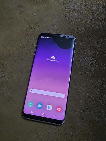 samsung s8 edge: Samsung Galaxy S8 Plus, 64 GB, rəng - Qara, Qırıq — 2