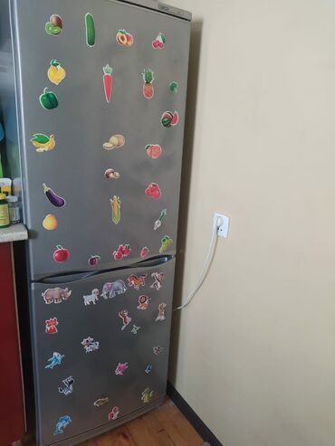 Холодильники: Б/у Холодильник Atlant, Двухкамерный, цвет - Серый