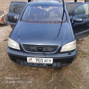 волга сатылат: Opel Zafira: 2002 г., 1.8 л, Механика, Бензин, Вэн/Минивэн