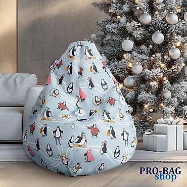 abc design pram: Lazy Bag – Pingvini na snegu (šifra: 207-270) - Univerzalna veličina — 1