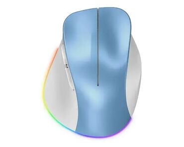 5 u 1 multifunkcionalni aparat za kosu: GENIUS Ergo 9000S Pro – Bežični USB miš (svetloplavi) 🖱️ Cena: 1.900