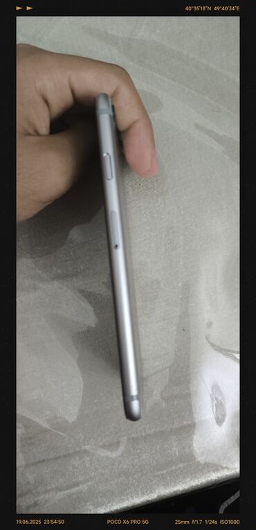 işlemiş paltar yuyan: IPhone 6s, 32 GB, White Titanium, Face ID