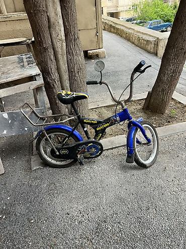 Velosipedlər: Uşaq velosipedi – “Mustang” temalı - Rəng: mavi/qara, üzərində — 2