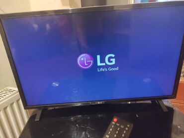 Televizorlar: Lg 82 ekran internetli 4 ayin televizorudur zemanetide var.Qiymeti