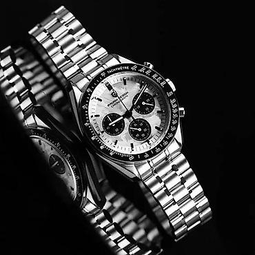 Ručni satovi: PAGANI DESIGN PD-1701 V4 -Panda- Omega Speedmaster Moonwatch Potpuno — 3