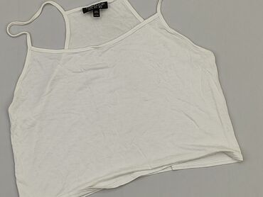 zwykły białe t shirty damskie: Top Topshop, L, stan - Dobry