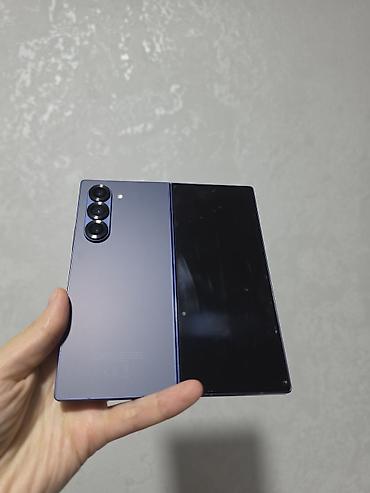 samsung tab 7: Samsung Galaxy Z Fold 6, rəng - Mavi, İki sim kartlı — 6