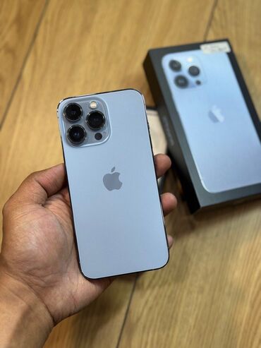 телефон раскладушка fly ezzy trendy для пожилых: IPhone 13 Pro, 128 GB, Sierra Blue, Zəmanət, Face ID, Sənədlərlə