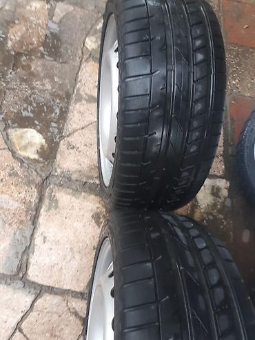 mercedes r16 disk: Satılır: 4 ədəd polad disk və təkər komplekti - Ölçü: 15" - Bolt — 2