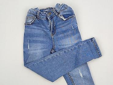 długa spódnica do tańca: Spodnie jeansowe, DenimCo, 7 lat, 116/122, stan - Bardzo dobry — 1