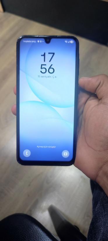 android manitor: Samsung Galaxy A17, 128 GB, rəng - Qara, Barmaq izi — 2