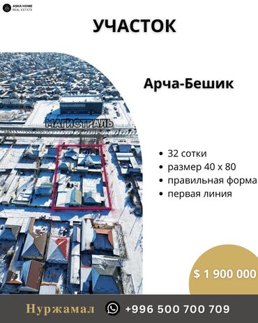 Продажа участков: 32 соток