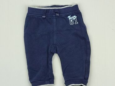 spodnie dresowe dla chlopca: Sweatpants, George, 6-9 months, condition - Very good