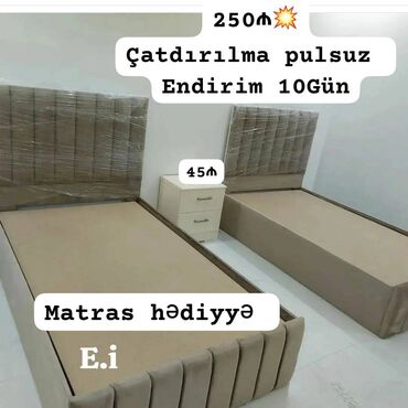 Çarpayılar: Yeni, Təknəfərlik çarpayı, Bazasız, Matras ilə, Siyirməli, Azərbaycan