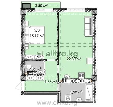 Новостройки от застройщика: 2 комнаты, 71 м² — 3