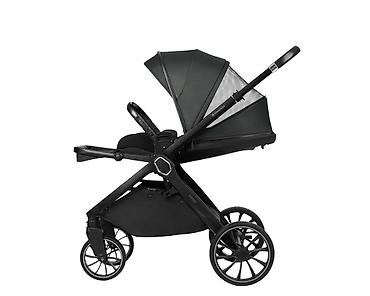 katrin kombinezoni: KIKKA BOO Kolica TIFFANY 2u1 – dark grey (SKU: KKB2) Kikka Boo — 10