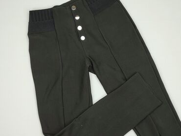 długie spódnice i botki: Material trousers for women, size M (EU 38)
