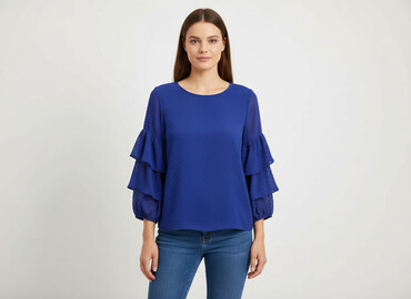 cross jeans zakręt: Bluzka damska, rozmiar L