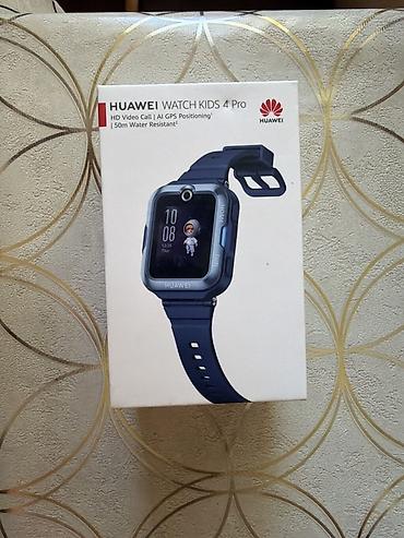 huawei 4g: Məhsul: HUAWEI Watch Kids 4 Pro (mavi) Xüsusiyyətlər: - 4G VoLTE — 3