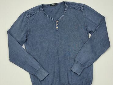 biały sweterek 146: Bluzy S (EU 36), Bawełna, stan - Dobry