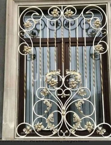 Barmaqlıqlar: Dəmir döymə pəncərə barmaqlıqları – dekorativ və təhlükəsiz həll - — 6
