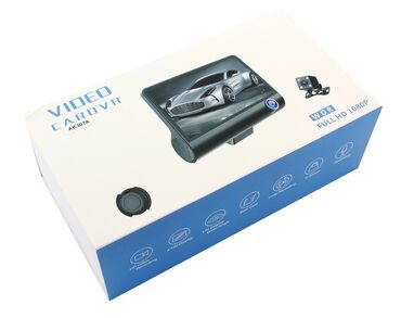 зарядное устройство для авто: Видеорегистратор с 3-мя камерами Video CarDVR Full HD 1080P