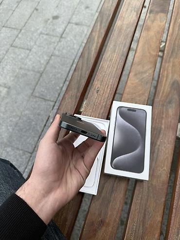 Apple iPhone: IPhone 15 Pro, 256 GB, Qara, Face ID — 19