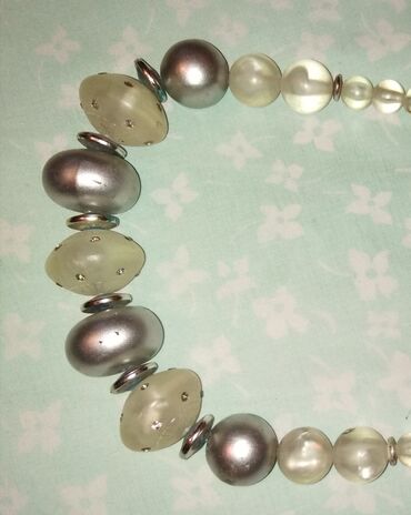 velike ogrlice bizuterija: Pearl necklace