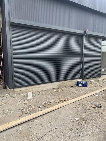 Откатные ворота: Откатные ворота из сэндвич‑панелей с автоматикой - Полотно — 88