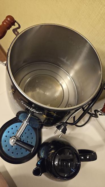 yonca sep: İşlənmiş Elektrik Samovar, 4 l, Ünvandan götürmə — 5