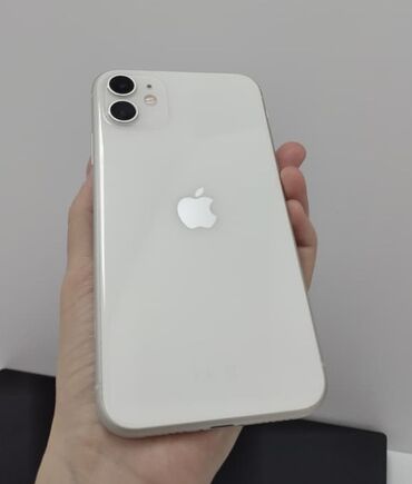 aplle 11: IPhone 11, 64 ГБ, Белый