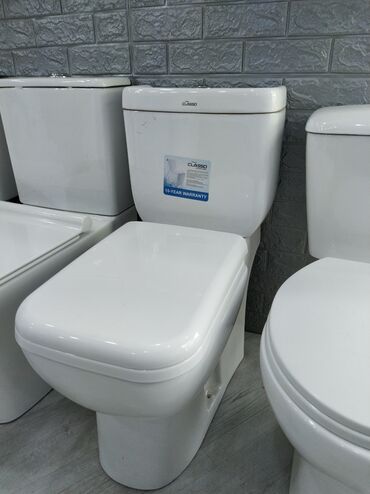 hamam üçün vanna: CLASSSO tualet komplekti - İkiqat rezervuarlı, üstdən düyməli su