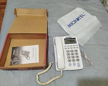 3 simli telefon: Məhsul: Microtel SP-F203CID – simli masaüstü telefon, Caller ID — 1