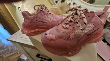 Women's Sneakers and athletic shoes: Balenciaga, 38, bоја - Roze — 12