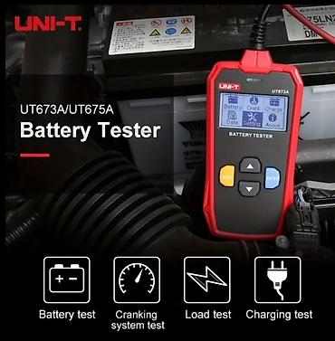 aha: Batareya test cihazı Model: UNI-T UT673A 3-dən 250 Ah-a qədər — 3