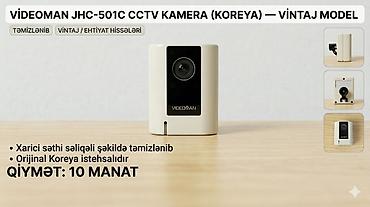 en ucuz kameralar: Orijinal Koreya istehsalı olan "Videoman" vintaž CCTV kamerası — 1