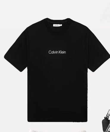 халаты для келинок: Набор стильной одежды 1) Футболка Calvin Klein - Цвет: черный -