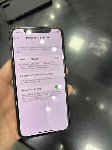 IPhone X, 64 GB, Space Gray, Simsiz şarj