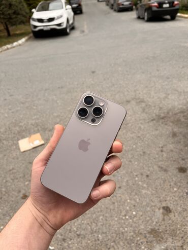kontakt home iphone xr: IPhone 15 Pro, 128 GB, Natural Titanium, Zəmanət, Simsiz şarj, Face ID