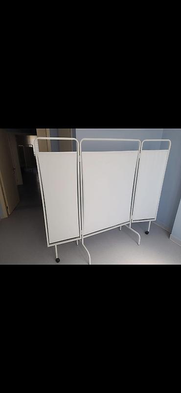 Медицинские перегородки: Tibbi paravan – mobil, qatlanan model - 3 bölməli (modul) və 2 at lalafo.az — 1 Медицинские перегородки: Tibbi paravan – mobil, qatlanan model - 3 bölməli (modul) və 2 — 1