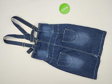 jeans drill: Ogrodniczki damskie, rozmiar L — 3