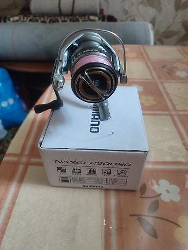 Катушки для рыбалки: Катушка Shimano Nasci 2500HG - Тип: безынерционная Спиннинг бесплатно — 2