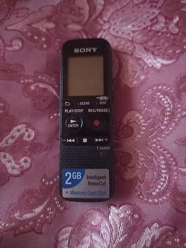 aydın 6s: Sony səs yazıcı (diktofon) - Model: Sony əl tipli rəqəmsal səs yazıcı — 1