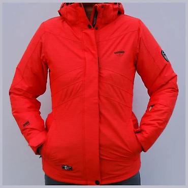 Zimske jakne: Ženska zimska jakna – crvena - Topla i lagana izolacija pogodna za — 1