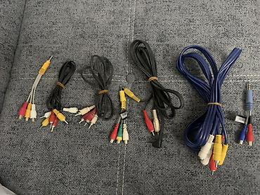 Audio və video kabellər: RCA və AV kabel dəsti Məzmun: - Çoxsaylı RCA (kompozit video və stereo — 1